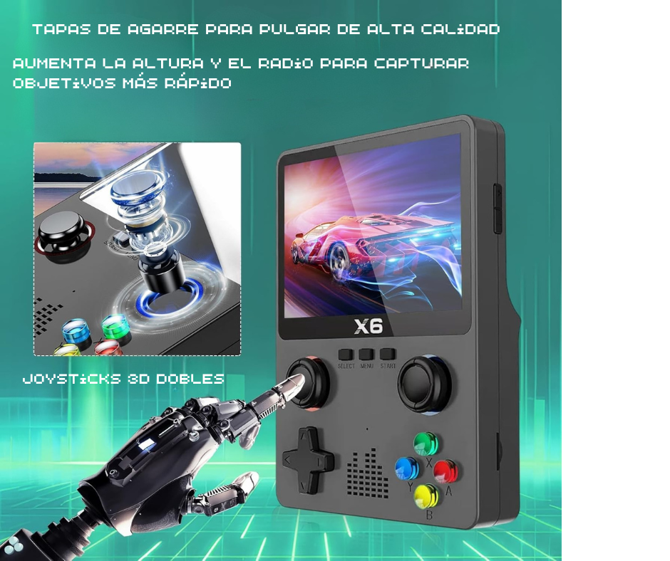 Consola Retro Portátil X6 + Envió gratis a todos chile