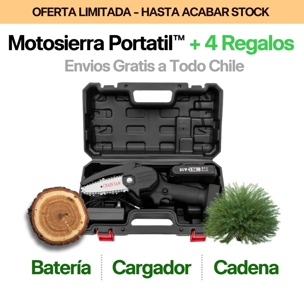 CutEasy Motosierra Inalámbrica + Batería